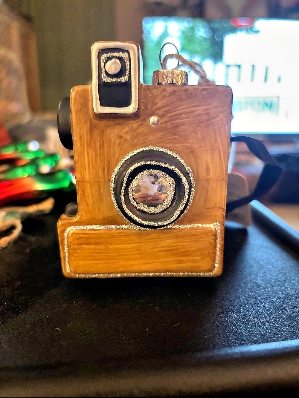 RAZ Imports Antique Camera Christmas Ornament